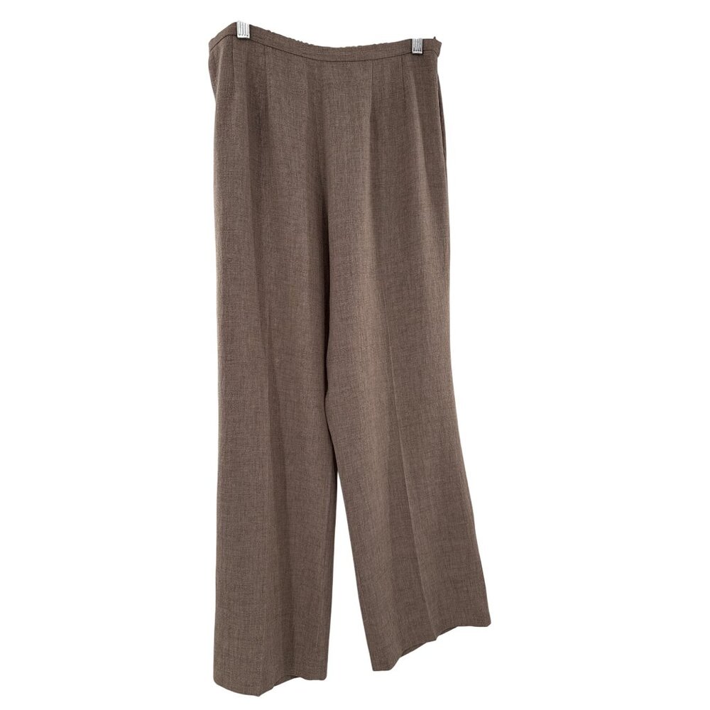 Emmelle Womens Medium Tan High-Waisted Trousers‎